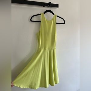 Lime green yellow sundress